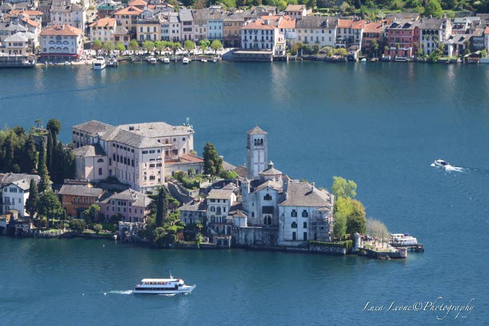 Il lago d'Orta dall'alto - foto di Luca Leone