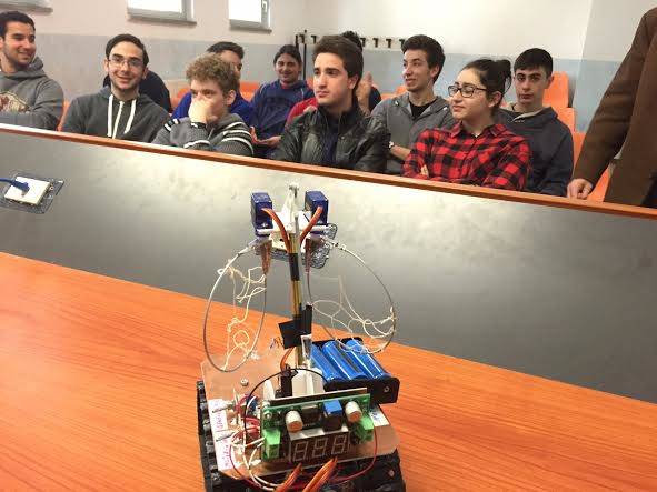 Il Newton pronto alla sfida di Robocup