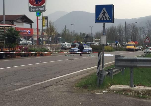 Incidente mortale a Cugliate Fabiasco