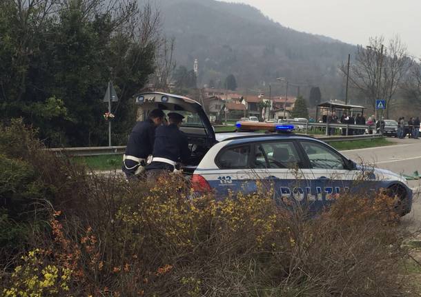 Incidente mortale a Cugliate Fabiasco