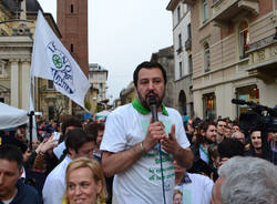 Matteo Salvini a Busto