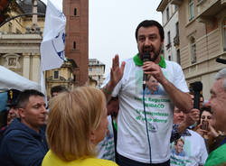 Matteo Salvini a Busto