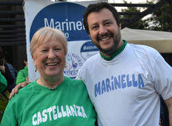 Matteo Salvini a Castellanza per Marinella Colombo