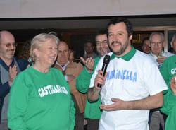 Matteo Salvini a Castellanza per Marinella Colombo