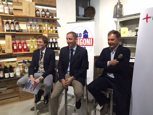 Paolo Orrigoni con Ballerio