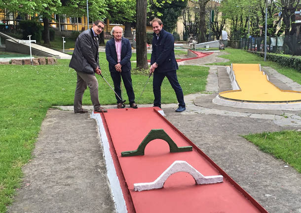 Riapre il minigolf di Varese