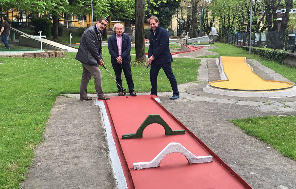 Riapre il minigolf a Varese