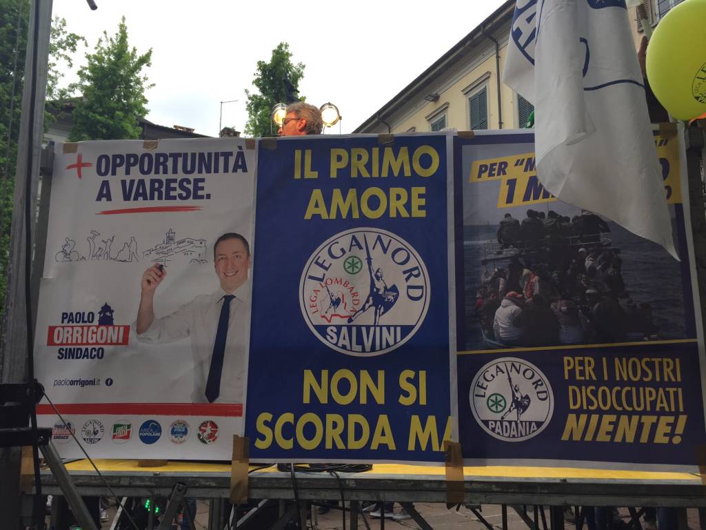 Salvini a Varese