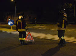 Scontro sul cavalcavia della Mornera