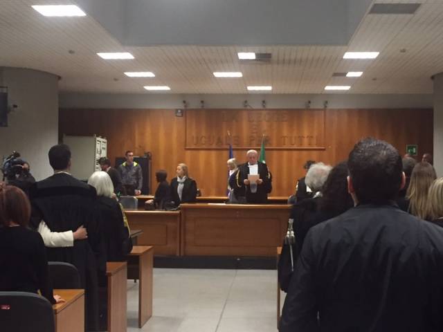 Sentenza Processo Uva