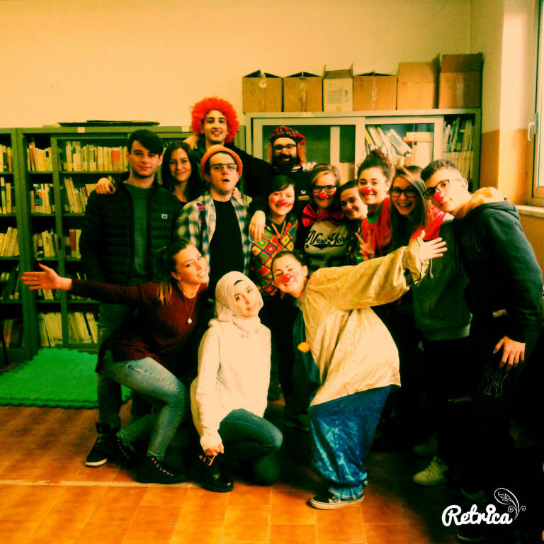 A scuola di circo all'Ipsia Parma di Saronno