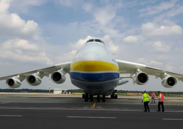 Antonov An225 Malpensa 2016