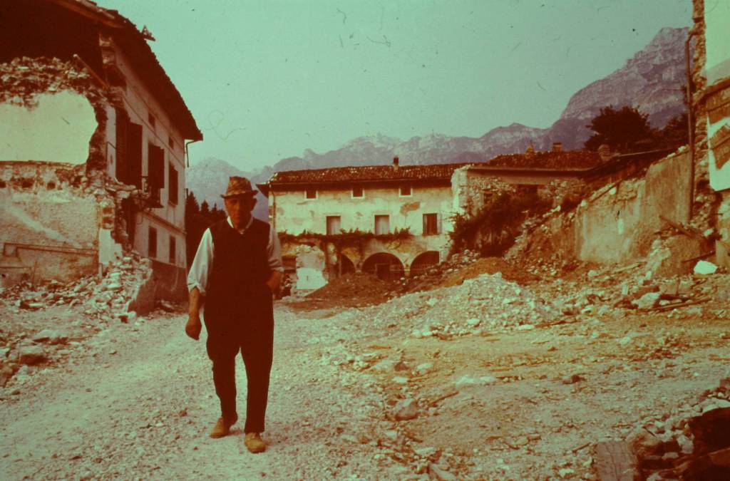 I varesini in Friuli per la ricostruzione dopo il terremoto