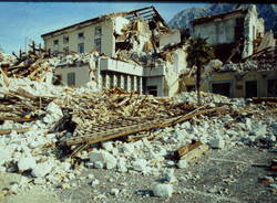 I varesini in Friuli per la ricostruzione dopo il terremoto