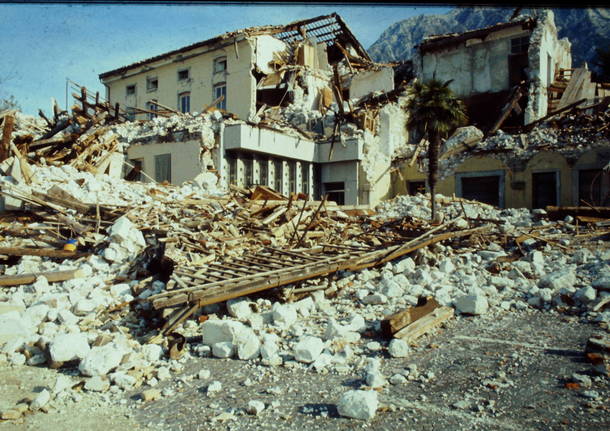 I varesini in Friuli per la ricostruzione dopo il terremoto