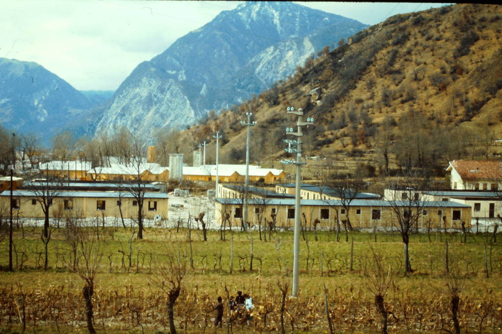 I varesini in Friuli per la ricostruzione dopo il terremoto
