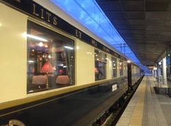 L\'Orient Express in stazione a Gallarate