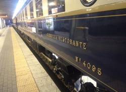 L\'Orient Express in stazione a Gallarate