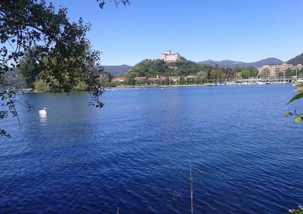 Angera vista dall’oasi