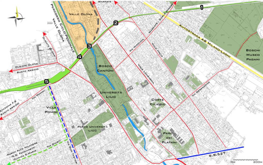 Filo Verde: il progetto per la vecchia ferrovia di Castellanza