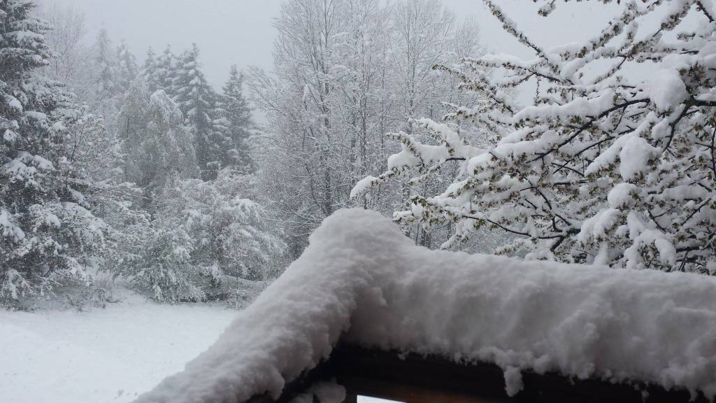 La neve a fine maggio