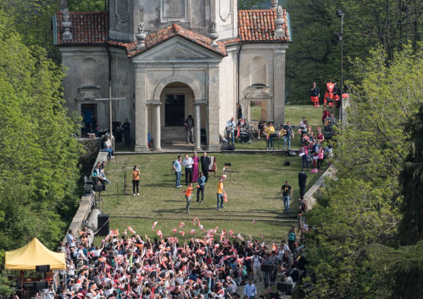 Cinquemila quattordicenni al Sacro Monte