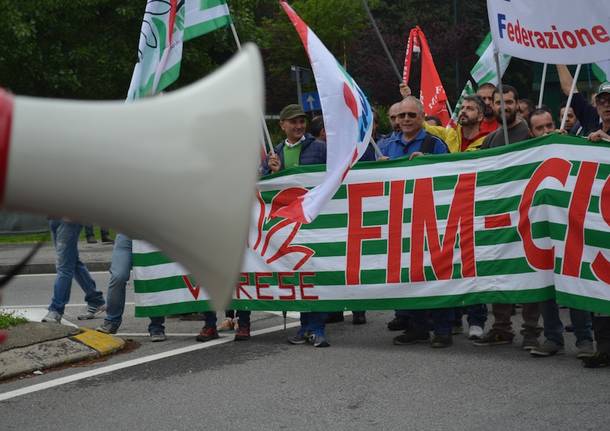 Corteo metalmeccanici Gallarate 2016