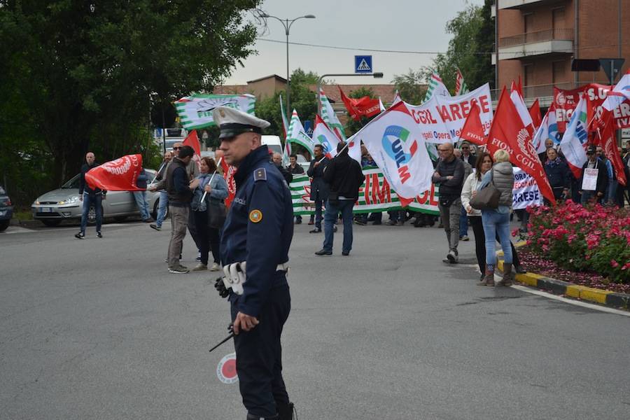 Corteo metalmeccanici Gallarate 2016