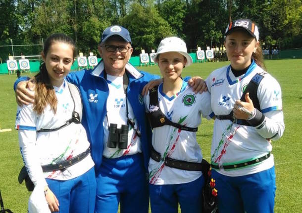 elisa coerezza tiro con l'arco giovanile