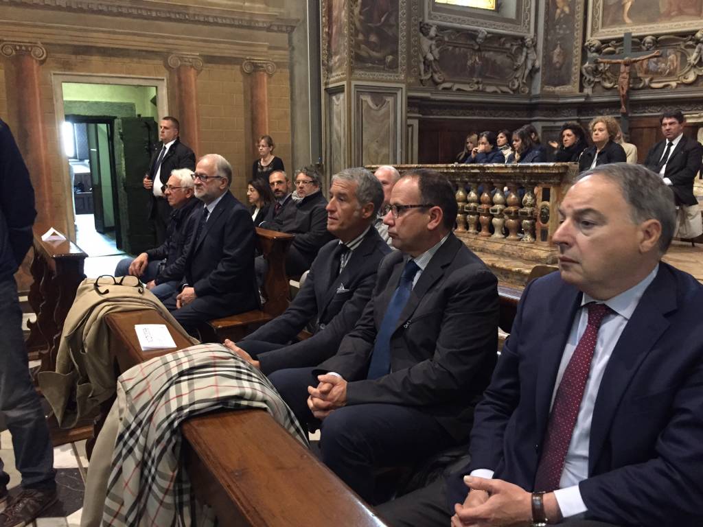 Funerale Renato Scapolan
