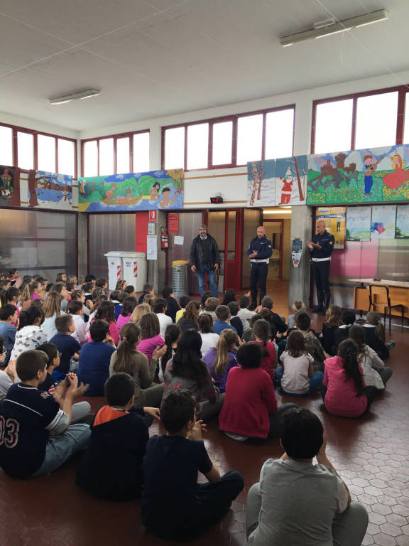 I bimbi di Daverio a scuola di educazione stradale