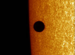 Il passaggio di Mercurio davanti al Sole