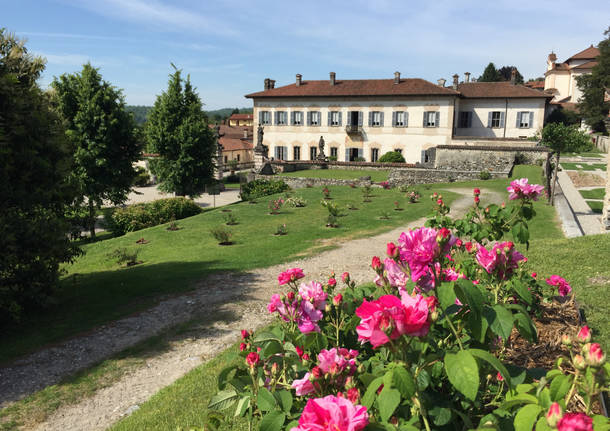 Il roseto di Villa Della Porta Bozzolo