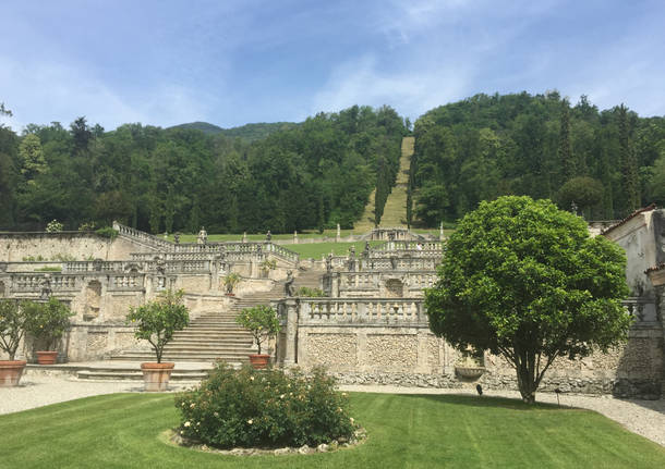 Il roseto di Villa Della Porta Bozzolo