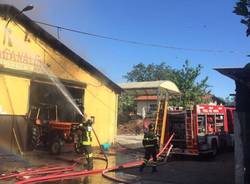 Incendio alla Fattoria Canale