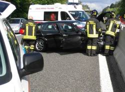 Incidente al raccordo A8 - A26