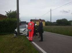 incidente stradale gornate olona venerdì 13 maggio