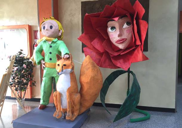 La mascotte della Festa delle Rose di Induno Olona