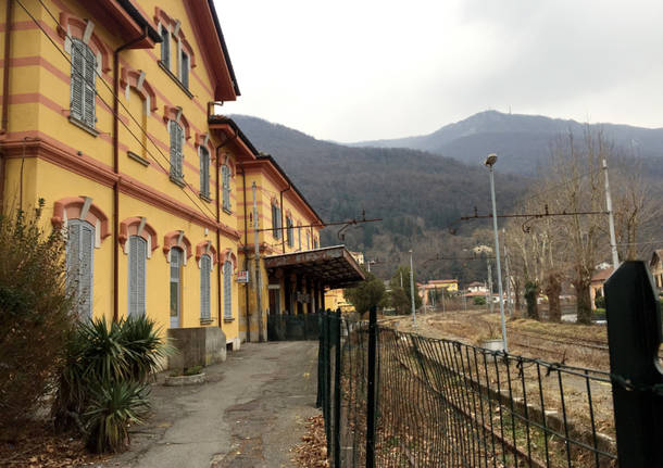 La stazione di Porto Ceresio