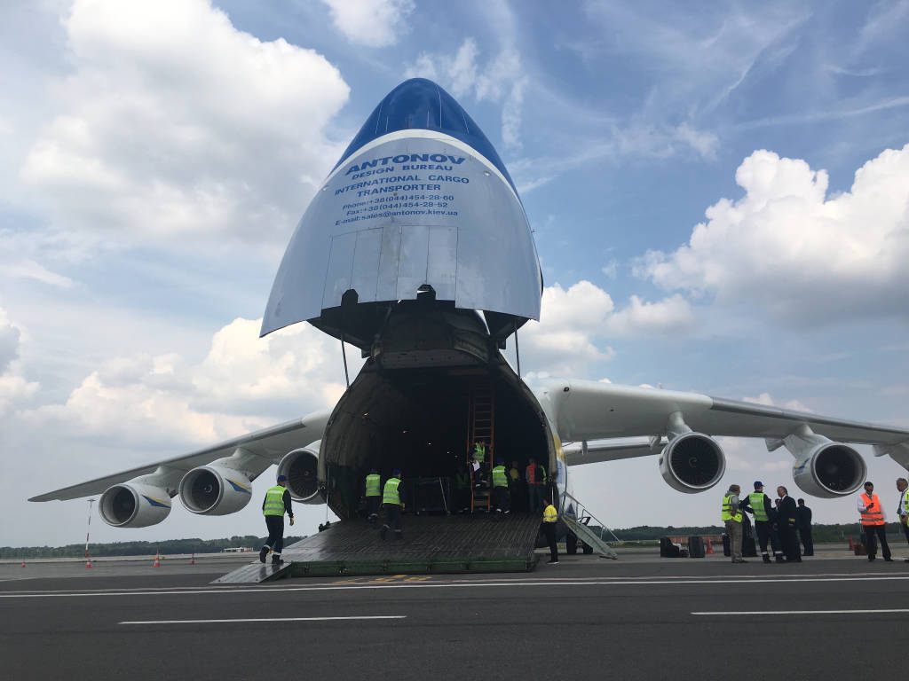 Malpensa - Il ritorno dell'Antonov- foto di Matteo Legnani