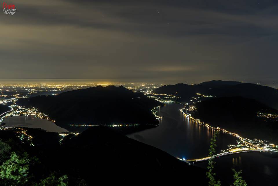 Milano, Malpensa e Varese by night