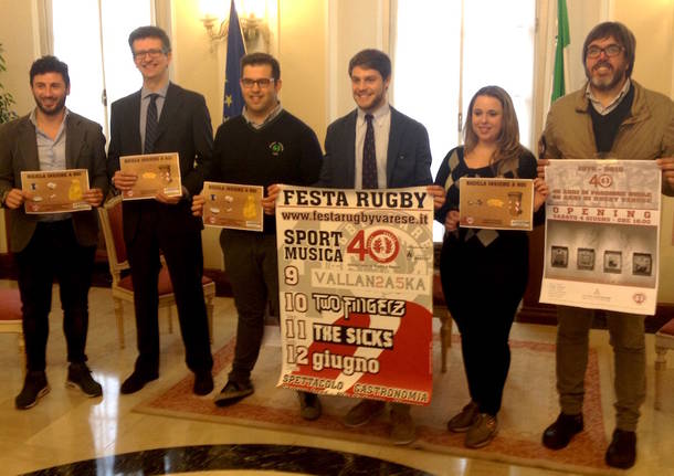 mostra 40 anni rugby varese