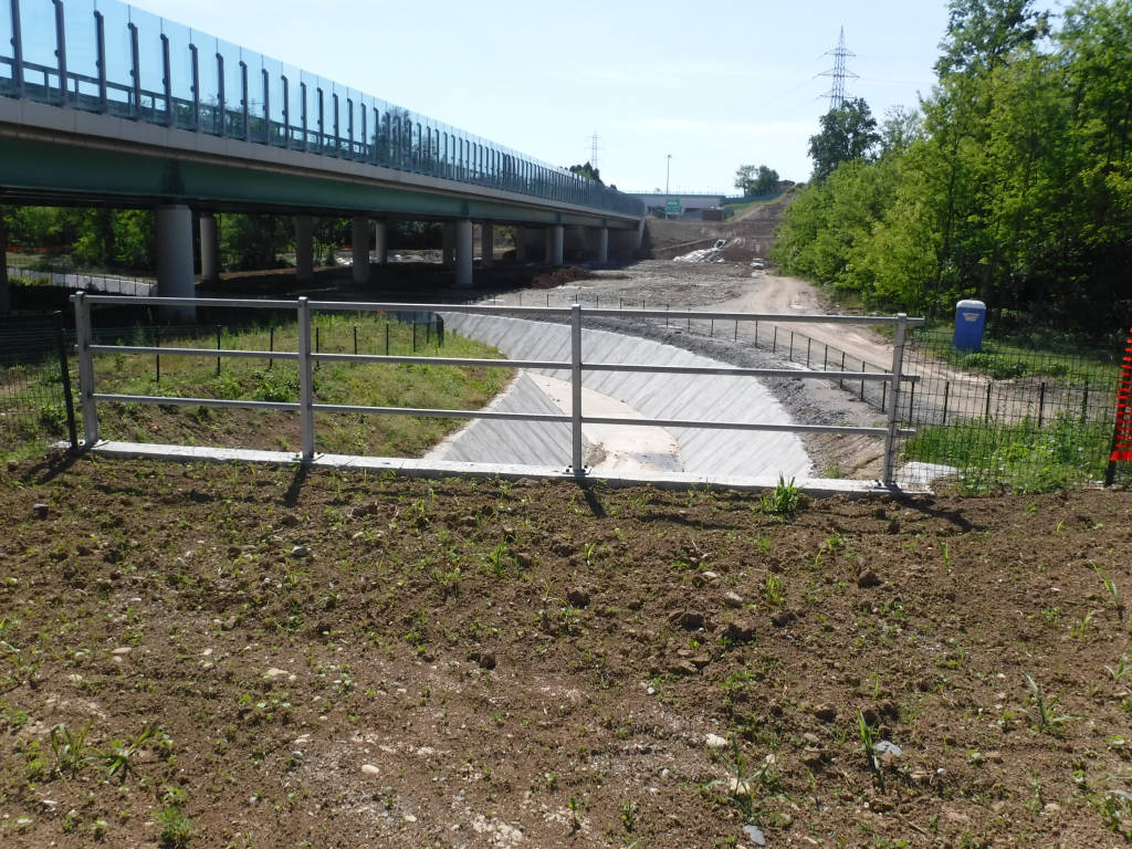 Rovellasca-Lomazzo nel Parco del Lura, tratto aperto per i pedoni