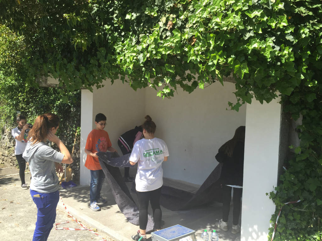 Studenti pittori a Casciago