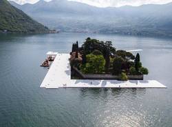 The floating piers: l'inizio dell'allestimento