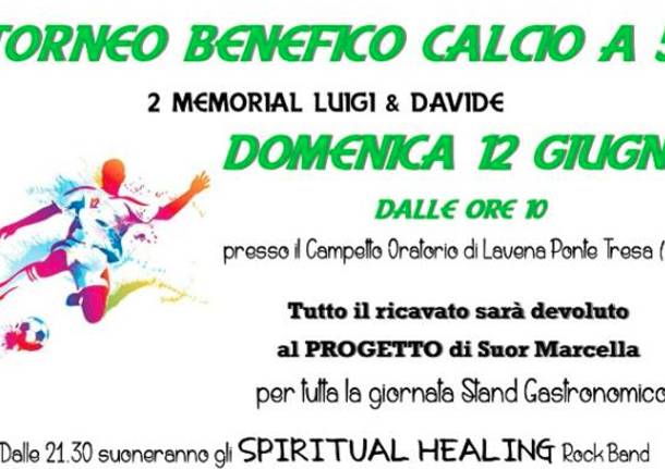 torneo benefico suor marcella lavena ponte tresa