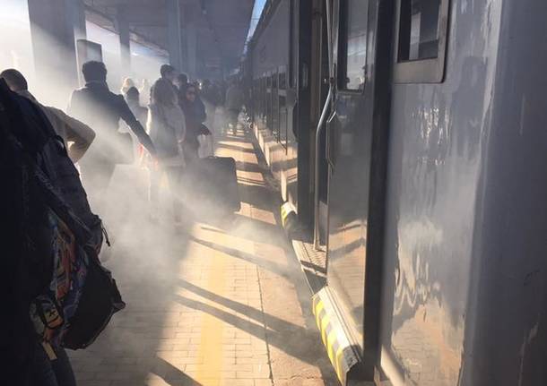 Trenord freno bloccato