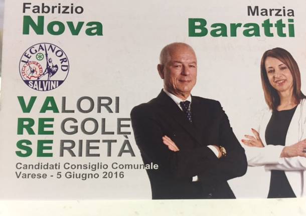 varese candidati polemiche