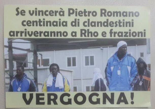 Volantini Pietro Romano – Rho