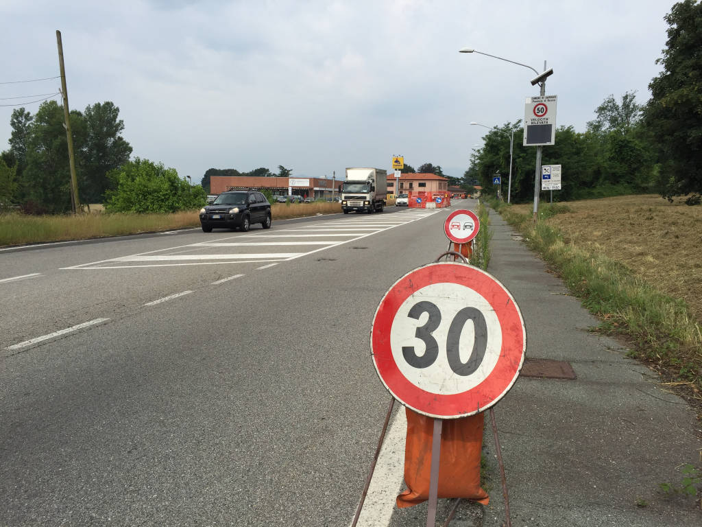 30 giugno 2016 lavori Groppello sp1